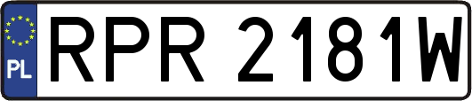 RPR2181W