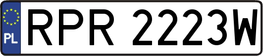 RPR2223W