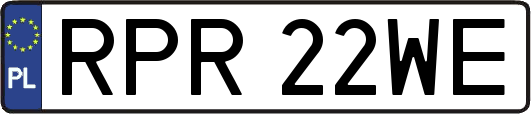 RPR22WE