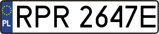 RPR2647E