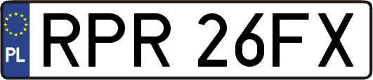 RPR26FX