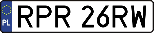 RPR26RW