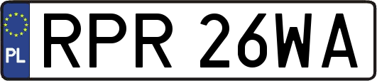RPR26WA