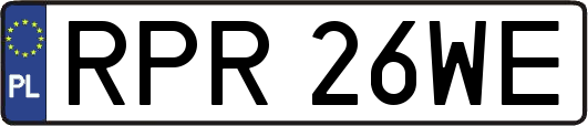 RPR26WE