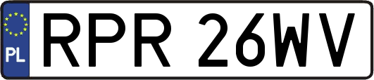 RPR26WV