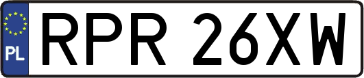 RPR26XW