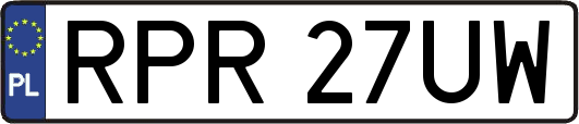 RPR27UW