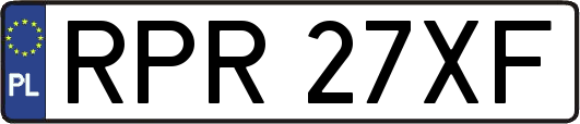 RPR27XF