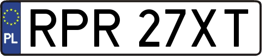 RPR27XT