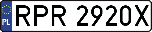 RPR2920X