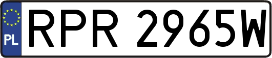 RPR2965W