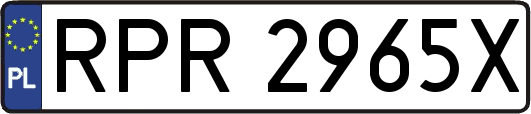RPR2965X