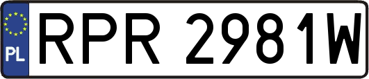 RPR2981W