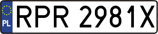 RPR2981X
