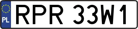 RPR33W1