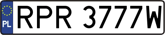 RPR3777W