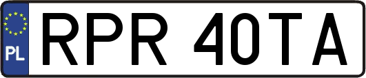 RPR40TA