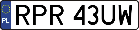 RPR43UW