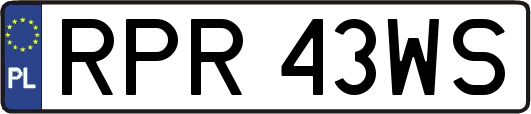 RPR43WS