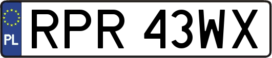 RPR43WX