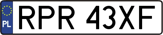 RPR43XF