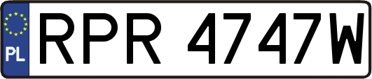 RPR4747W