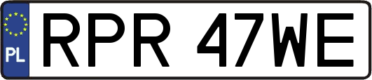 RPR47WE