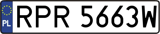 RPR5663W