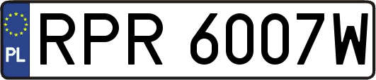 RPR6007W