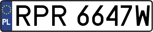 RPR6647W