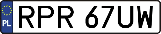 RPR67UW