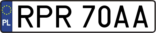 RPR70AA