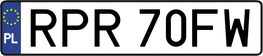 RPR70FW