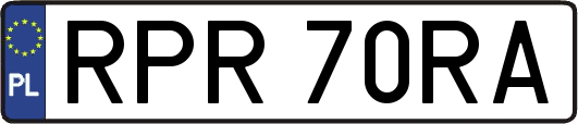 RPR70RA