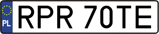 RPR70TE