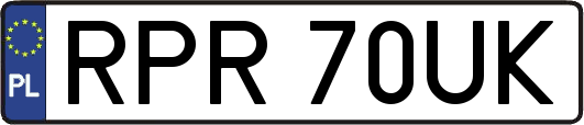 RPR70UK