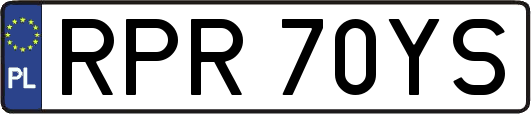 RPR70YS