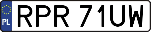 RPR71UW