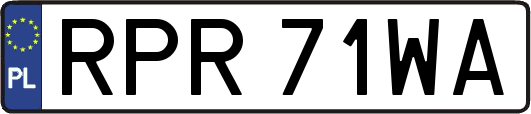 RPR71WA