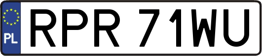 RPR71WU