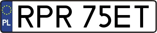 RPR75ET