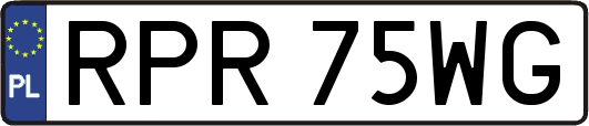 RPR75WG