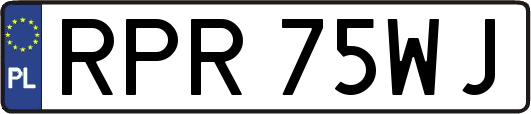 RPR75WJ