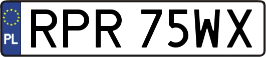 RPR75WX