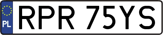RPR75YS
