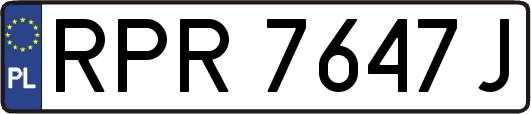 RPR7647J