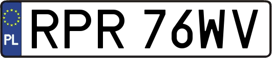 RPR76WV
