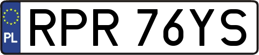 RPR76YS