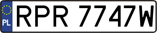 RPR7747W