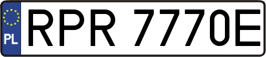 RPR7770E